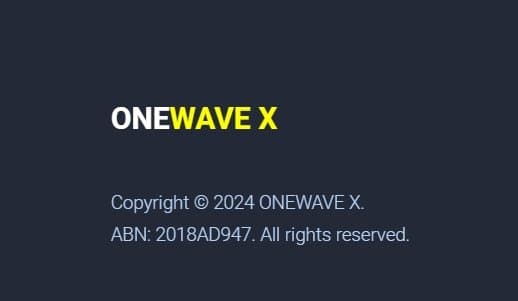 ONEWAVE X Market's corporate background