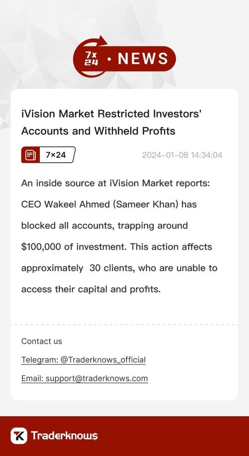 Ivision Market Breaking News