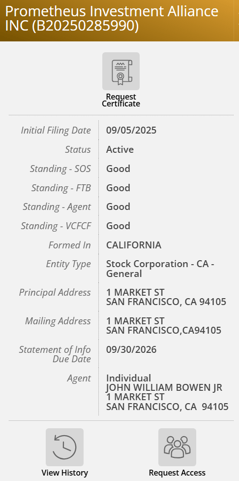 Business Registration Details