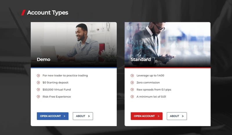 Account types