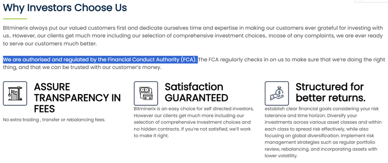 Claimed Financial Regulation