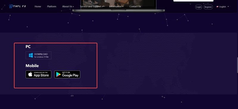 TNFL FX 거래 소프트웨어 다운로드
