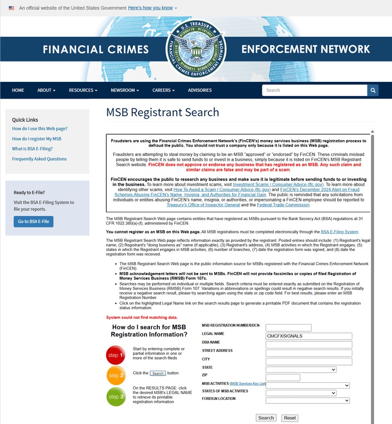 Regulatory Information
