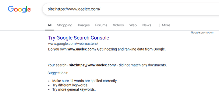 website indexing issues