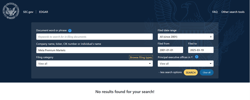 U.S. Securities and Exchange Commission (SEC)