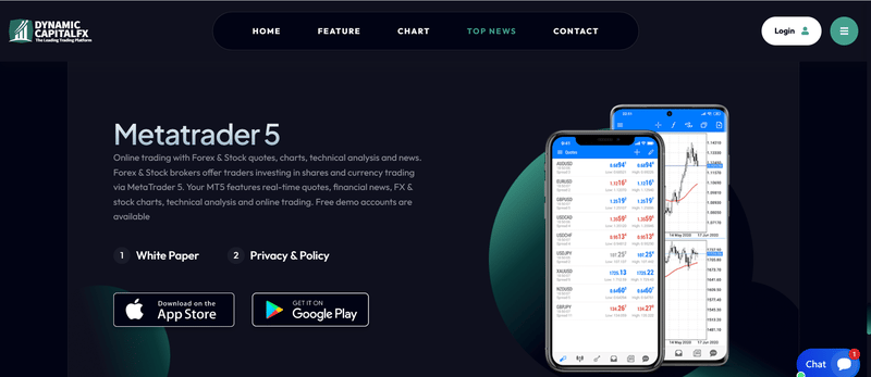 Software de trading declarado por la plataforma