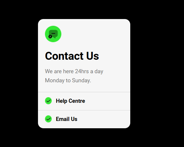 contact