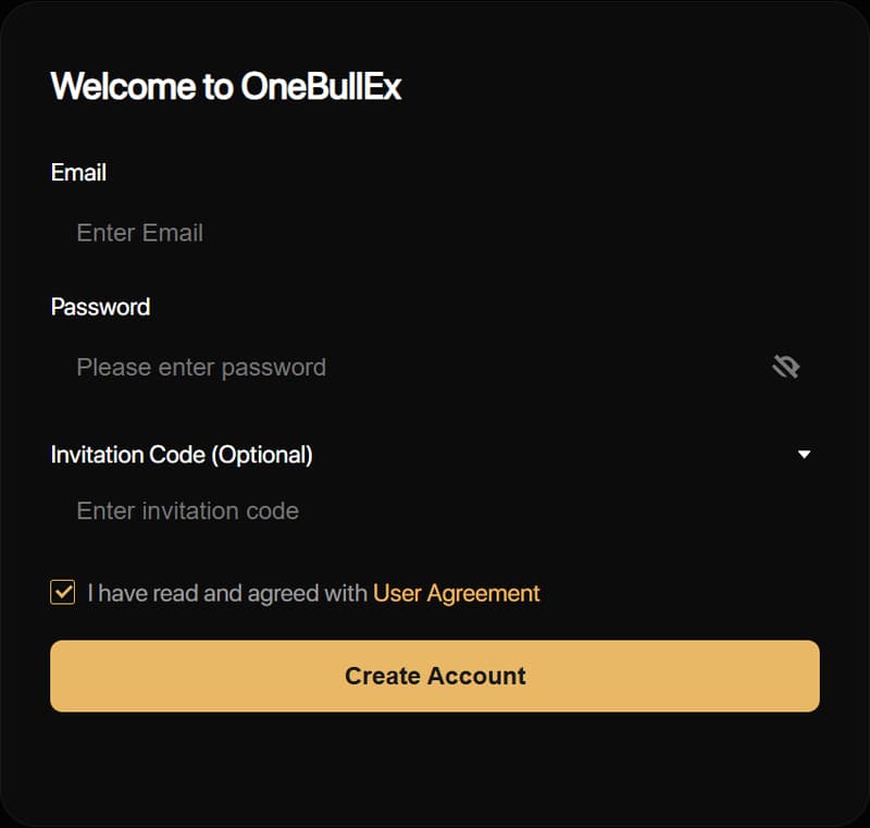 registration form