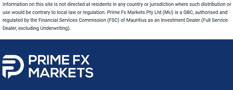 Prime Fx Markets