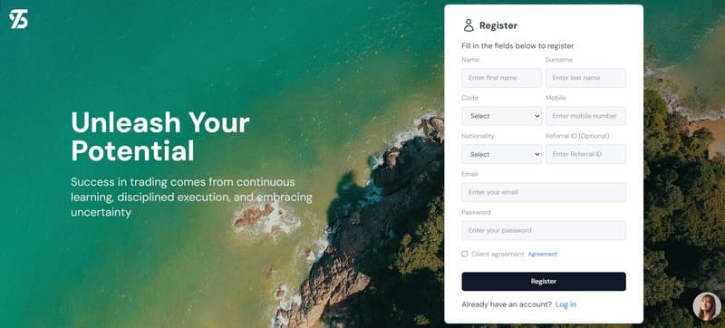 Quy trình đăng ký tài khoản của STB Provider