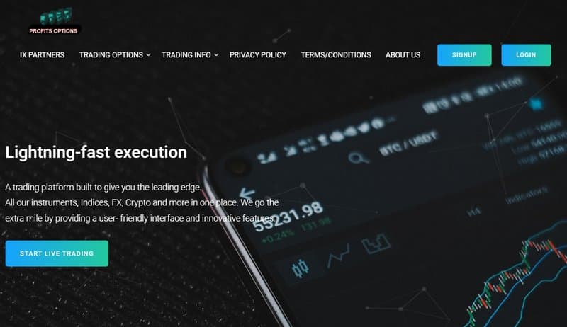 Aircrypt Tradesに似たウェブサイトデザイン