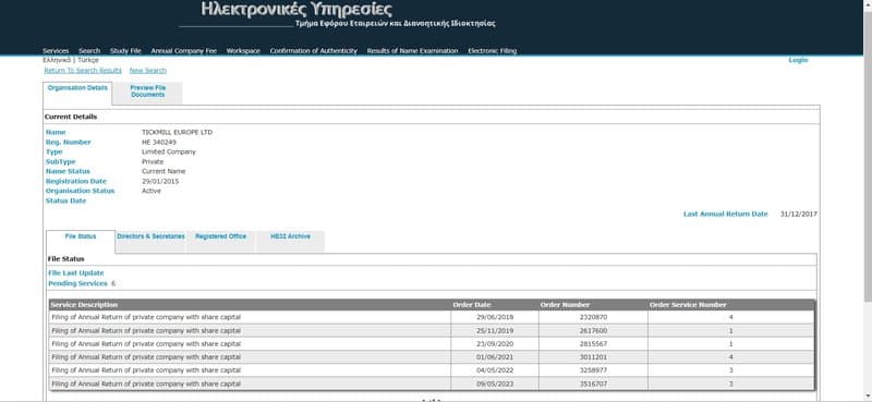 Cyprus (CySEC) regulatory inquiry