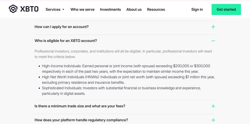 Account Types Information