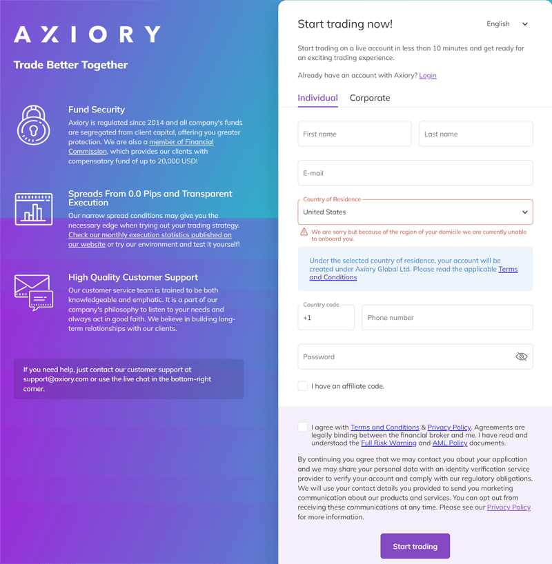 Axiory