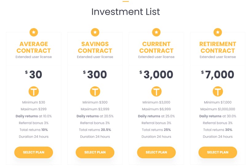Investment Plans