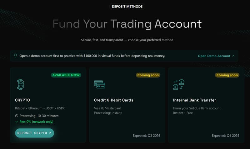 deposit and withdrawal