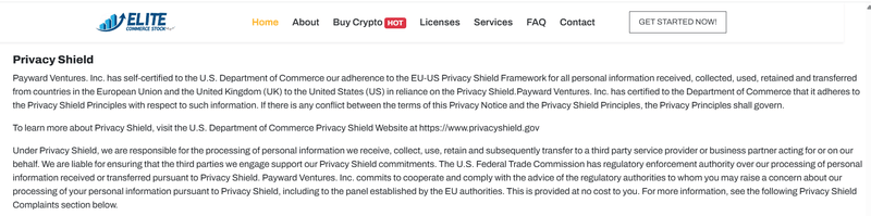 Platform's Legal Terms