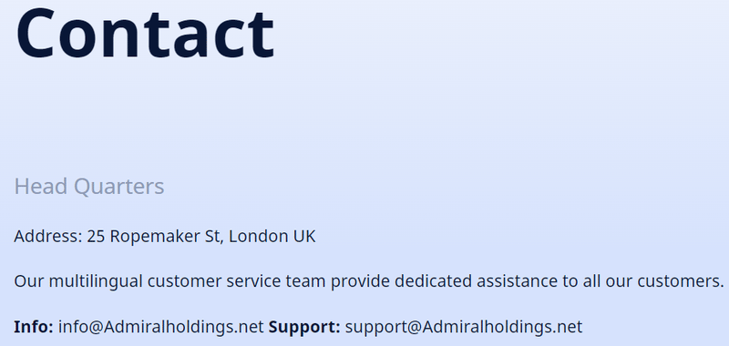Admiralholdings