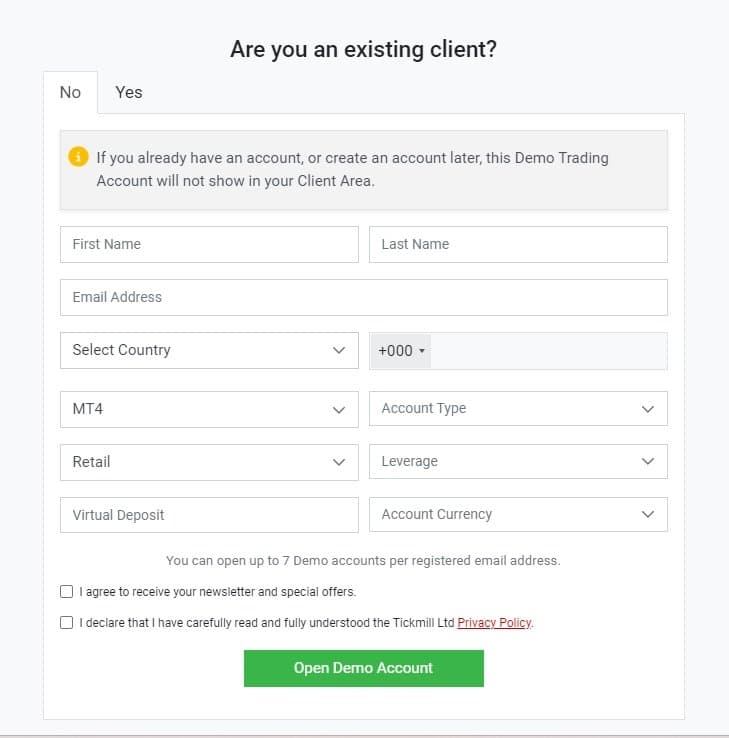 Demo account 1