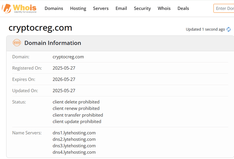 ผลการค้นหา Whois