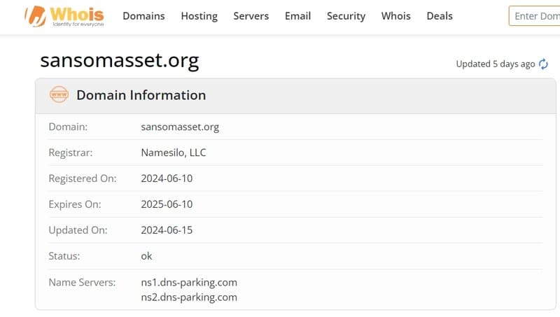 whois