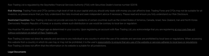 regulatory information