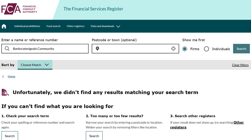 UK Financial Conduct Authority (FCA)