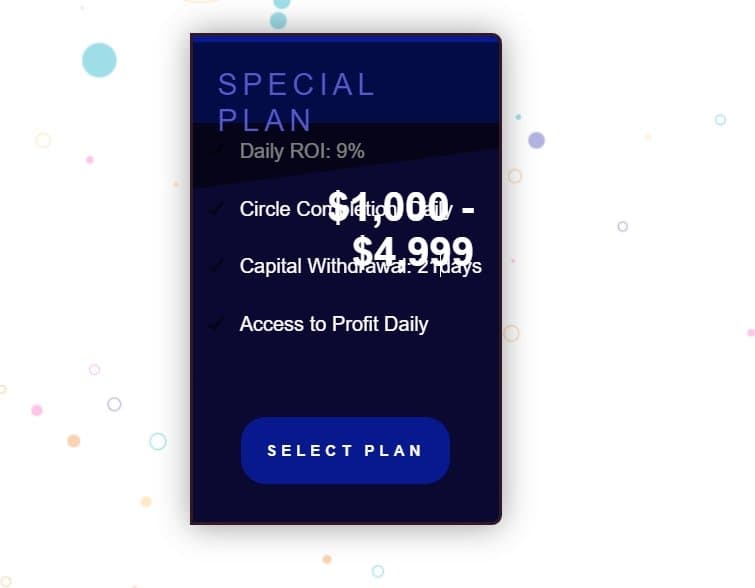 account plans at Bittechub
