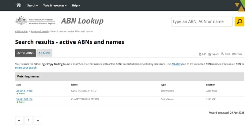 Entity Information Search 1