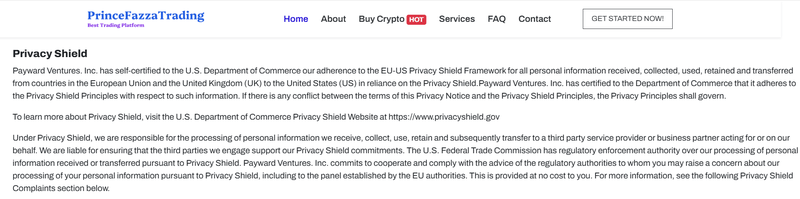 Platform Legal Terms