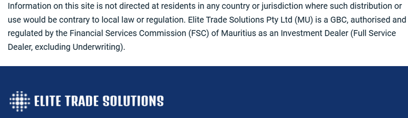 Elite Trade Solutions