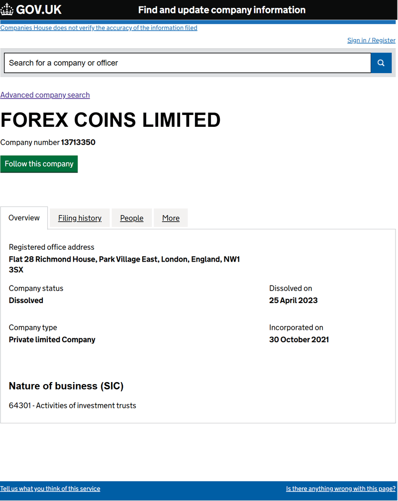 UK Companies House