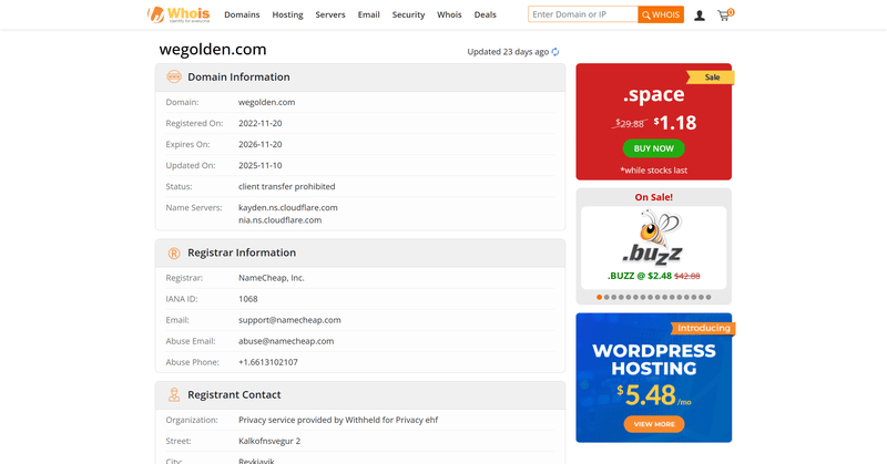 whois