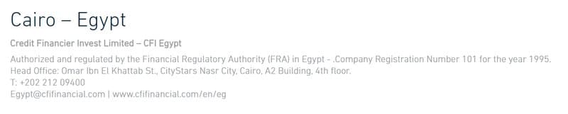 CFI   FRA Inquiry
