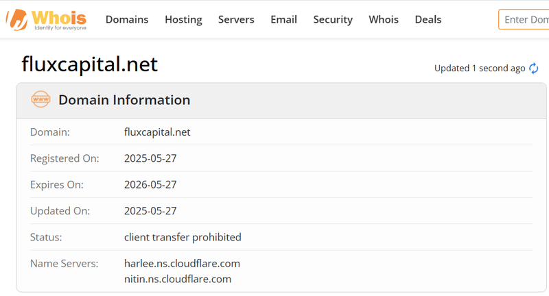 Whois Query Result