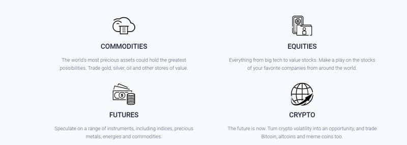 ONEWAVE X Market's trading products