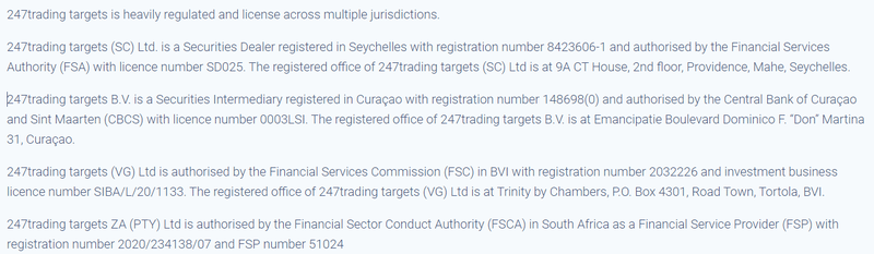 247TRADING TARGETS