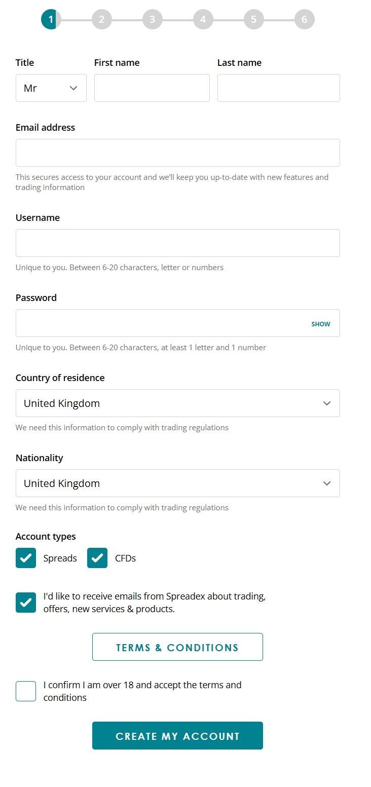 Registering an Account (2)