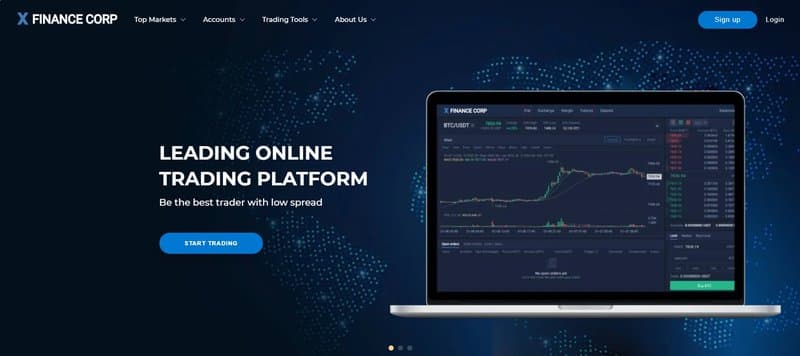 The official website of X-Finance Corp
