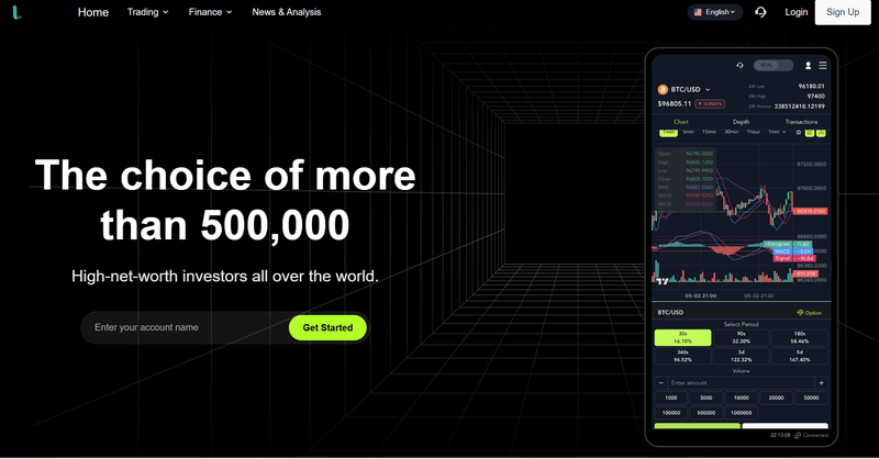 Главная страница сайта платформы