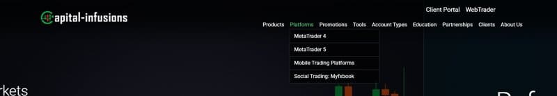 Торговое программное обеспечение Capital-infusions Pty Ltd
