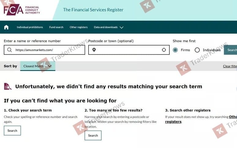 No Regulation Found in FCA