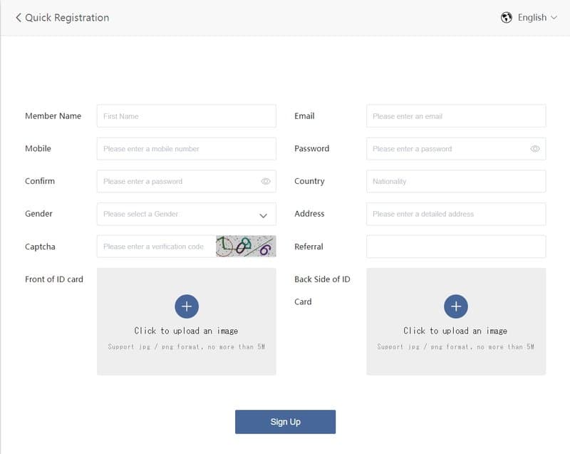 How to Register an Account