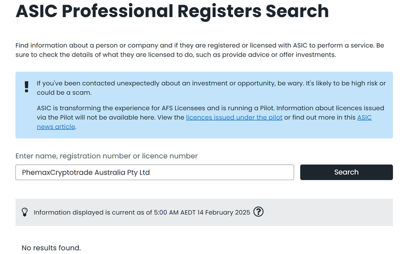 Australian Securities & Investments Commission(ASIC)