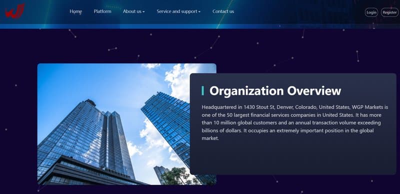 Адрес компании WGP Markets