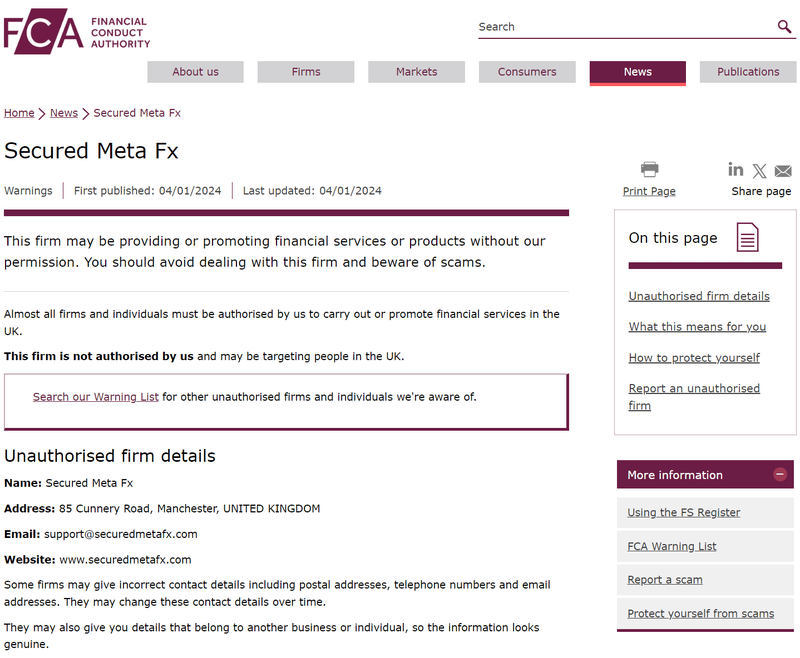 Secured Meta Fx