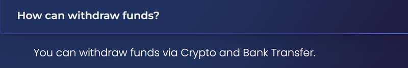 deposit and withdrawal