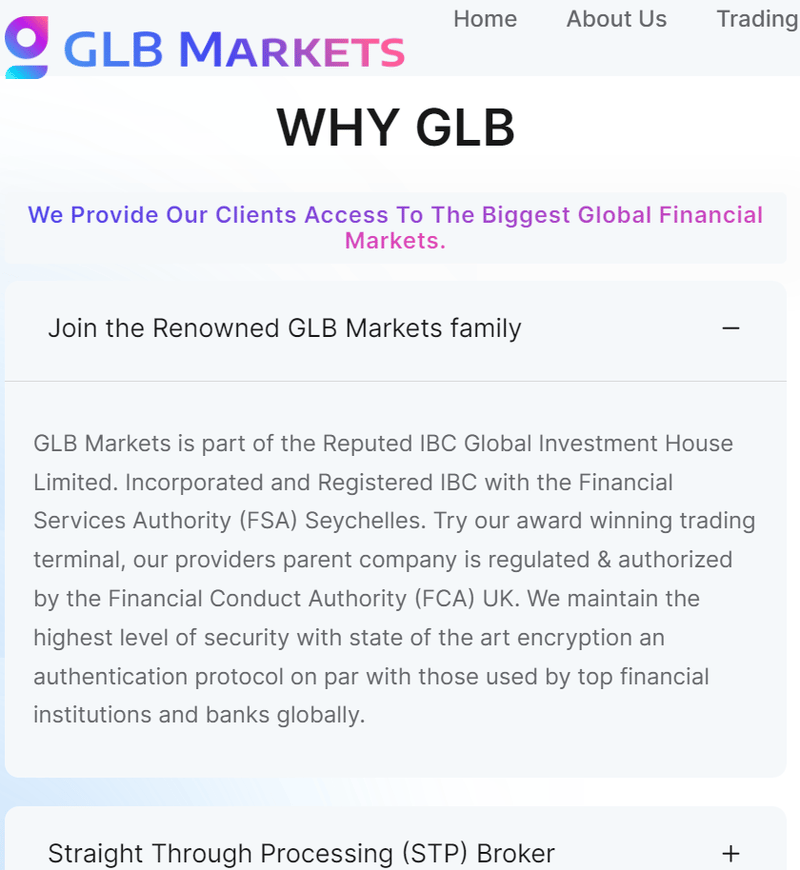 GLB Markets