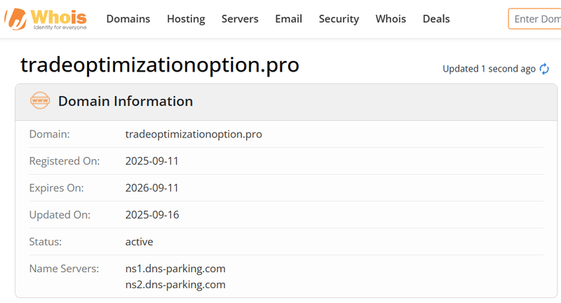 ผลการค้นหา Whois