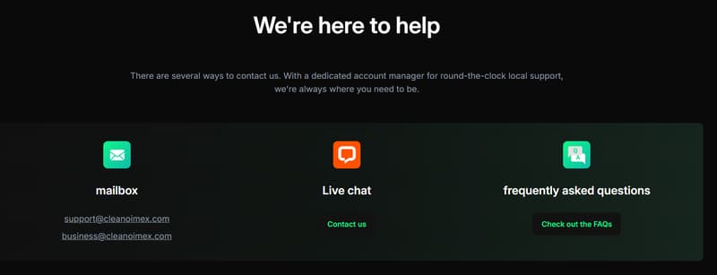Account Types and Customer Support